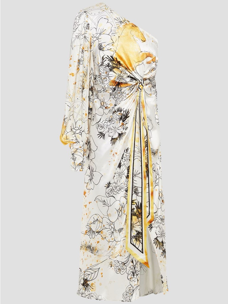 Leo Lin Silk Dress